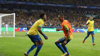 Next Story Image: Brazil downplays heavy favorite status in Copa América final